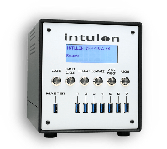 USB 3.1 Flash Drive | Hard Drive | SD Card Content Duplicator and Secure Wiper (7 Targets) | DFP-7C by Intulon image 0