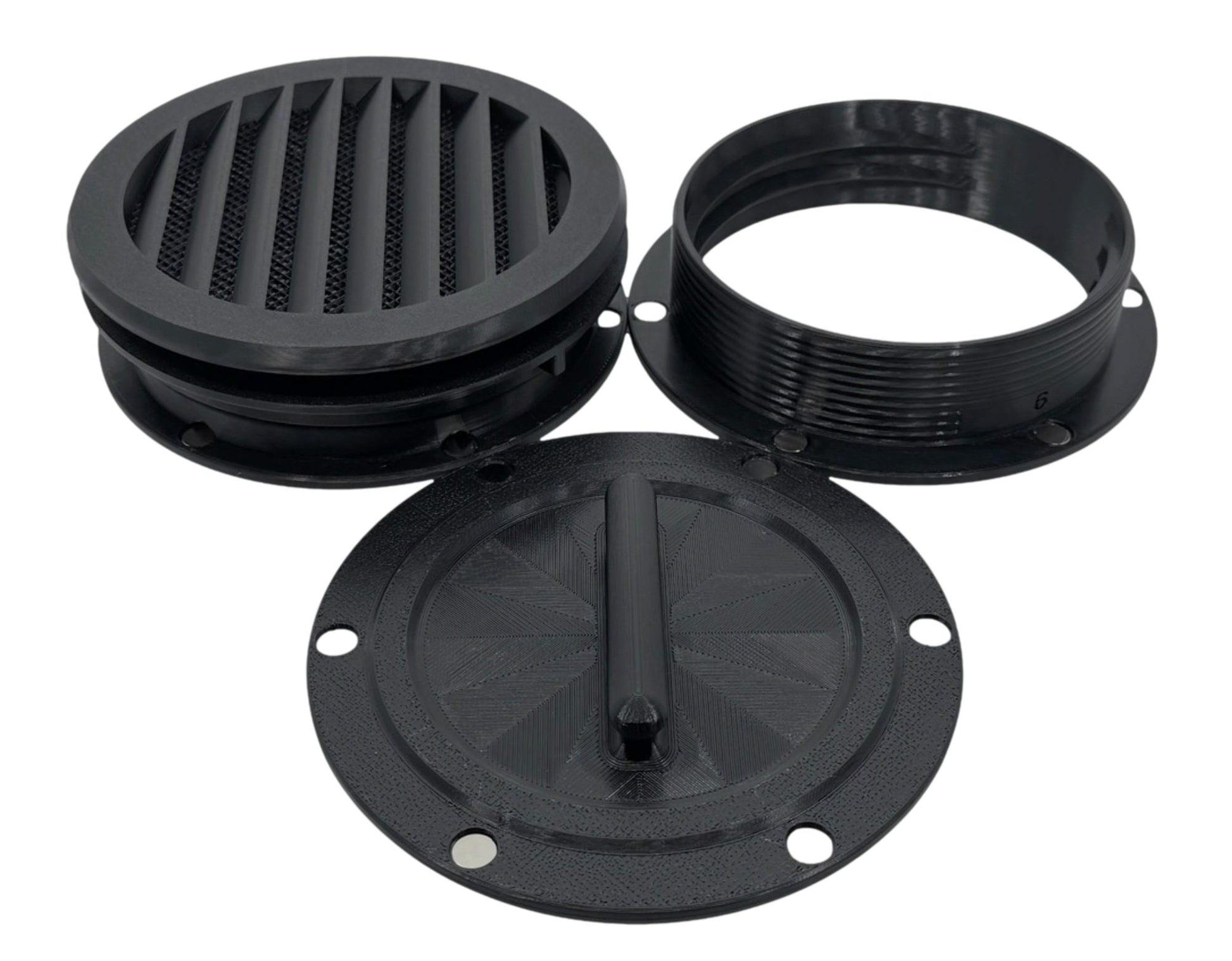 Portable Air Conditioner Vent Kit with Magnetic Tube Attachment For RVs and Houses (Type G) | Through Wall Vent Kit image 4