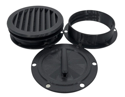 Portable Air Conditioner Vent Kit with Magnetic Tube Attachment For RVs and Houses (Type G) | Through Wall Vent Kit image 4