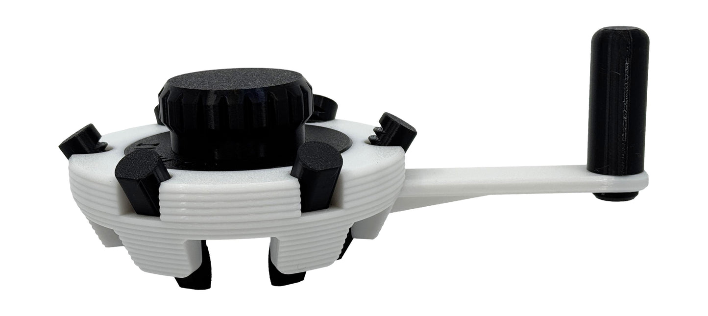 Intulon Jar Opener - Precision-Engineered Kitchen Utensil for Opening Jam Gelato Mason Jar Lids with High-Grip Surface & Ergonomic Handle