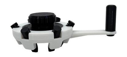 Intulon Jar Opener - Precision-Engineered Kitchen Utensil for Opening Jam Gelato Mason Jar Lids with High-Grip Surface & Ergonomic Handle