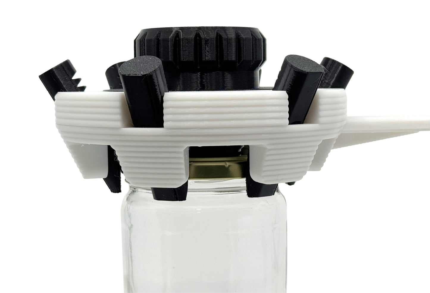 Intulon Jar Opener - Precision-Engineered Kitchen Utensil for Opening Jam Gelato Mason Jar Lids with High-Grip Surface & Ergonomic Handle