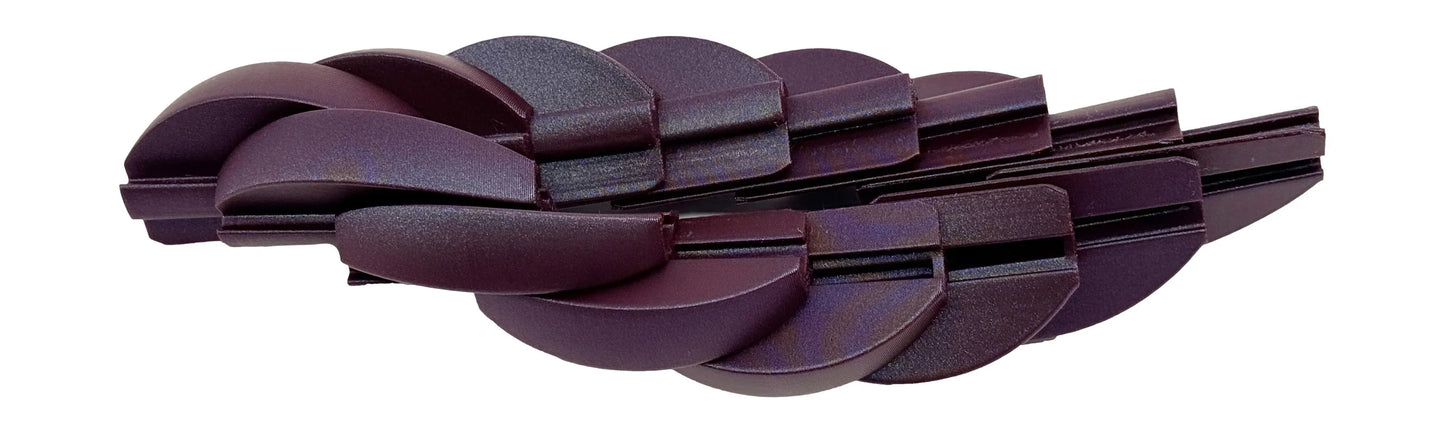 Intulon 3D-Printed Fidget Ball - 14 Section Design for Stress Relief and Entertainment - 3 Inch Diameter - Intulon