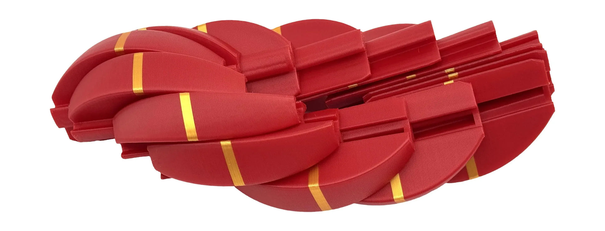 Intulon 3D-Printed Fidget Ball - 14 Section Design for Stress Relief and Entertainment - 3 Inch Diameter - Intulon