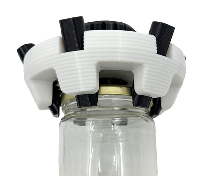 Intulon Jar Opener - Precision-Engineered Kitchen Utensil for Opening Jam Gelato Mason Jar Lids with High-Grip Surface & Ergonomic Handle