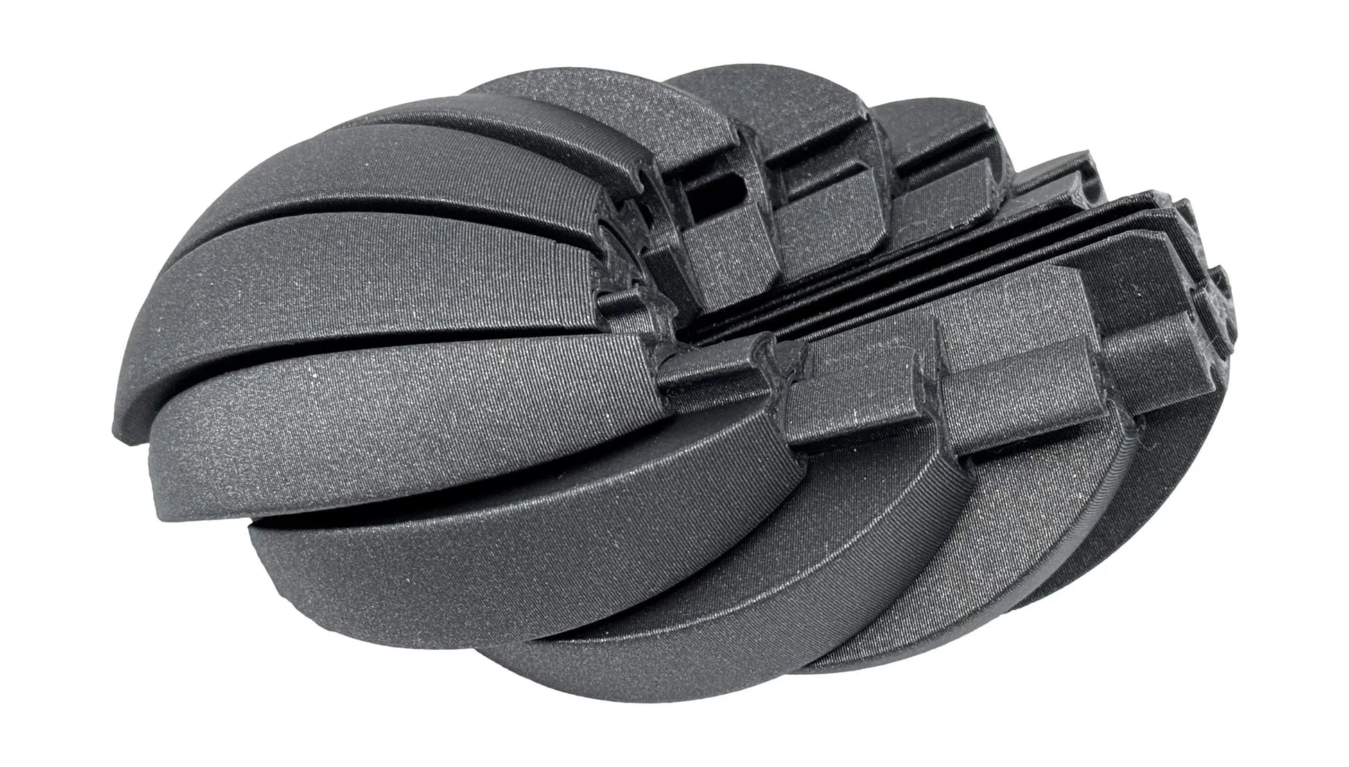 Intulon 3D-Printed Fidget Ball - 14 Section Design for Stress Relief and Entertainment - 3 Inch Diameter - Intulon