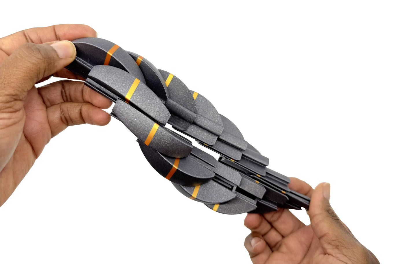 Intulon 3D-Printed Fidget Ball - 14 Section Design for Stress Relief and Entertainment - 3 Inch Diameter - Intulon