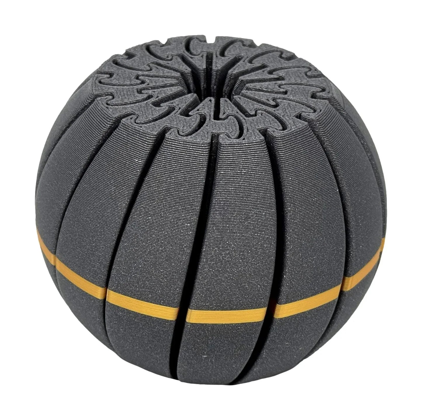 Intulon 3D-Printed Fidget Ball - 14 Section Design for Stress Relief and Entertainment - 3 Inch Diameter - Intulon