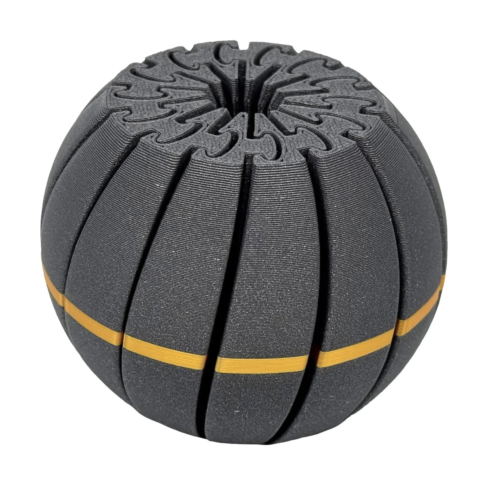 Intulon 3D-Printed Fidget Ball - 14 Section Design for Stress Relief and Entertainment - 3 Inch Diameter - Intulon
