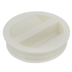 5-inch Tube Portable AC Exhaust Hose Wall Mount Plug - Clockwise Thread 5CWPLUG