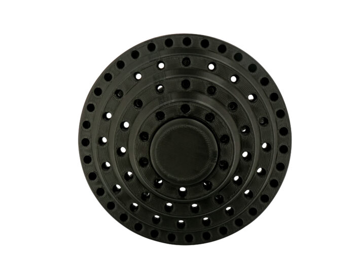 80 items screwdriver bits and drill bits holder - top view 80 items screwdriver bits and drill bits holder - top view