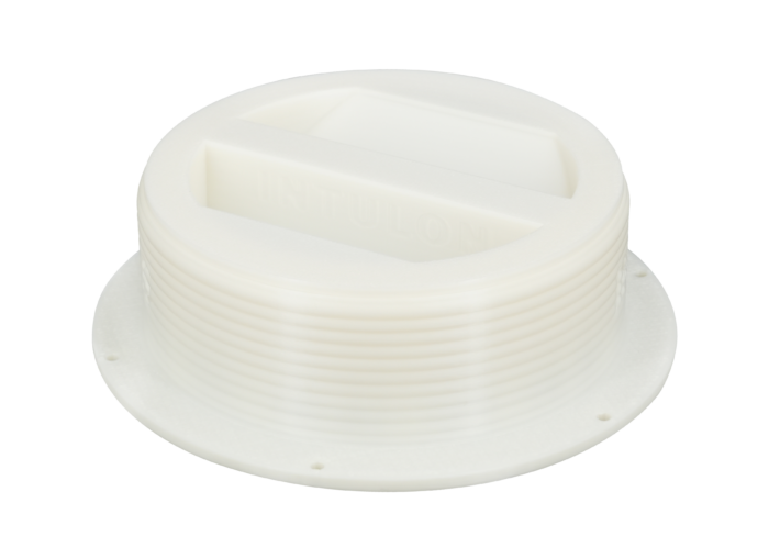 5MNT and 5CWPLUG 2 Omni-directional Threaded Wall Flange Mount for 5-inch Portable Air Conditioner Exhaust Tube with Off-Season Plug Kit/Bundle 5MNT-PLUG-KIT by Intulon - Image 2