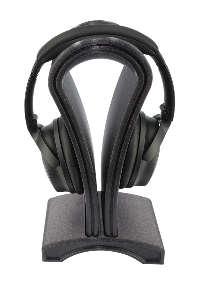 Intulon Pedestal Headphone Stand/Holder P3 - Midnight Black - Image 2