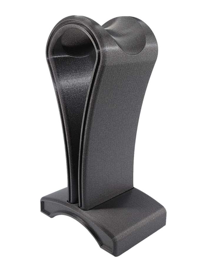 Intulon Pedestal Headphone Stand/Holder P3 - Midnight Black - Image 4