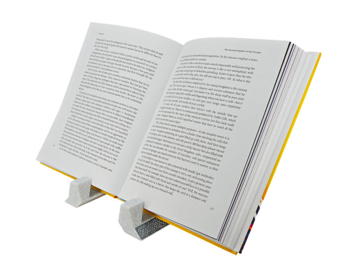 Decorative Book Art Display Stand, Unique 3D Pattern Home Decor, Book Art Decorative Stand for Tabletop, Office, Living Room, Bedroom - Image 2