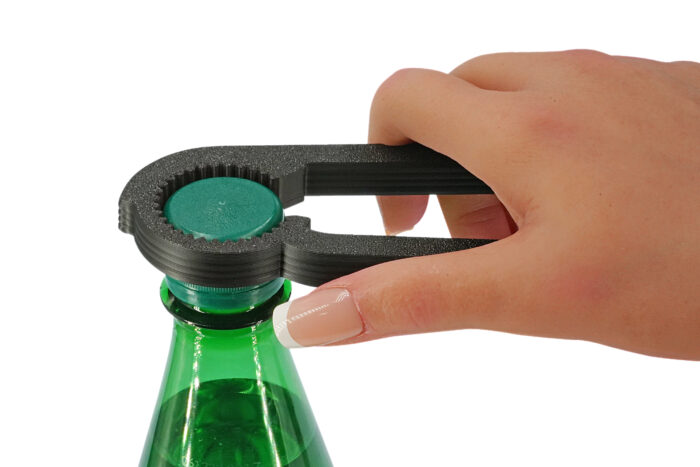 Intulon Compact Twist Beverage Bottle Opener and Tightener - Bottle Cap Gripper - Easily fits in the Pocket or Bag - Image 2