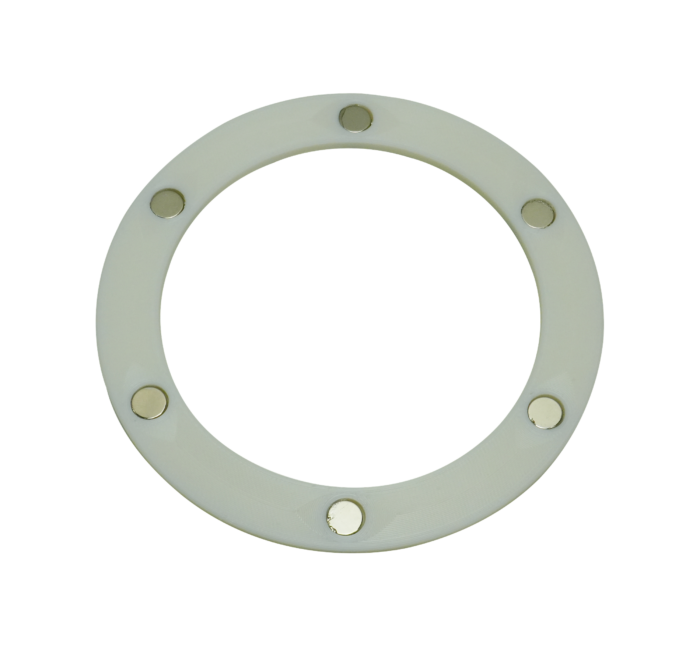 5MAG-RING Magnetic Omni-directional Threaded Wall Flange Mount for Portable Air Conditioner 5 inch Exhaust Hose with Off-Season Cover and Flange Ring 5MAG-RING-KIT - Image 2