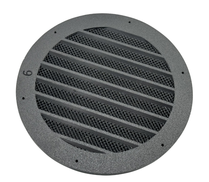 Magnetic Portable Air Conditioner Vent Kit for Campers, RVs and Tents with Net/Insect Screen and Off-season Cover for 6 inch Tubes  [6VENT-NET-KIT] - Image 4