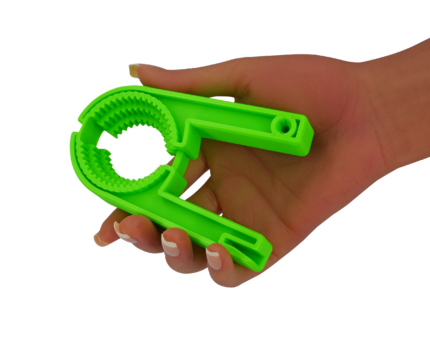 Twist Bottle Opener - Medium, Lime Green