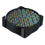 Drink coaster with holder