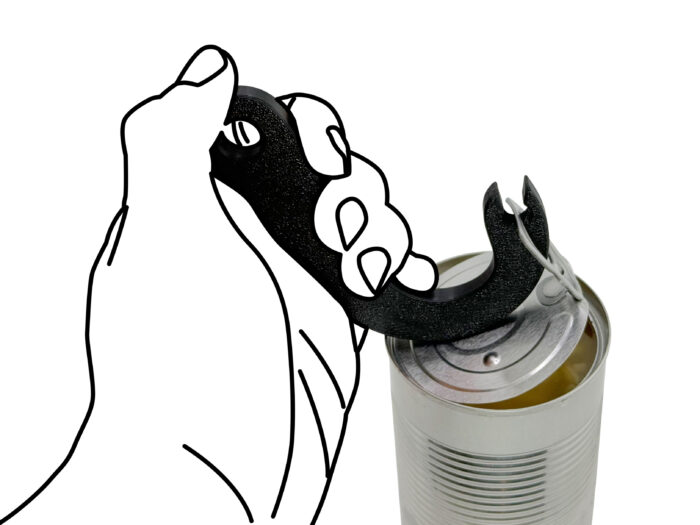 Can Tab Opener Tool - Black