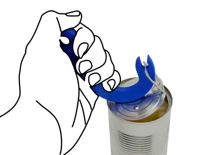 Intulon Hook Can Tab Opener - Manual Ring Puller for Opening Soup, Beans, and Pet Food Cans - Simple Hook, Leverage, and Pull Design - Image 9