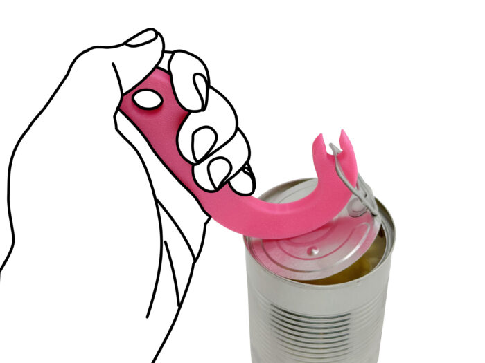 Intulon Hook Can Tab Opener - Manual Ring Puller for Opening Soup, Beans, and Pet Food Cans - Simple Hook, Leverage, and Pull Design - Image 5