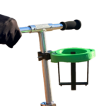 Gyroscope Cup Holder by Intulon for Bikes, Bicycles, Strollers, Walkers, Prams, Scooters, Wheel Chairs and Cars with Adjustable Claw Clamp