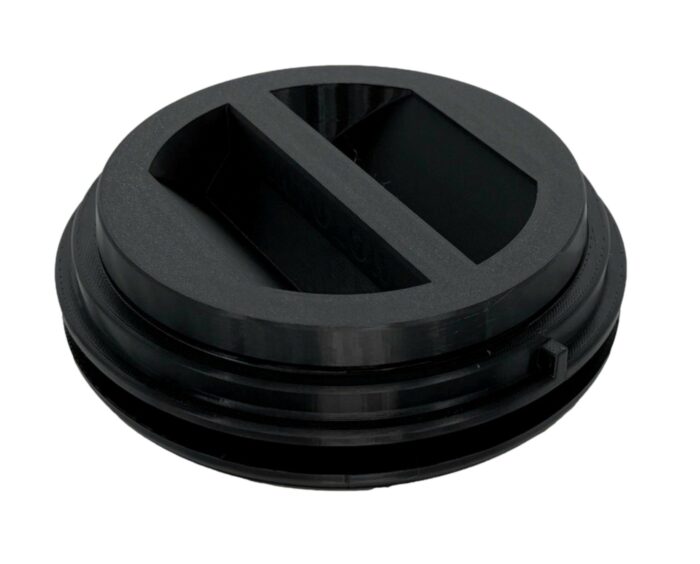 6-EVNH assembled plug on top_clipped_rev_1 Portable Air Conditioner Vent Kit with Magnetic Tube Attachment For RVs and Houses (Type G) | Through Wall Vent Kit - Image 15
