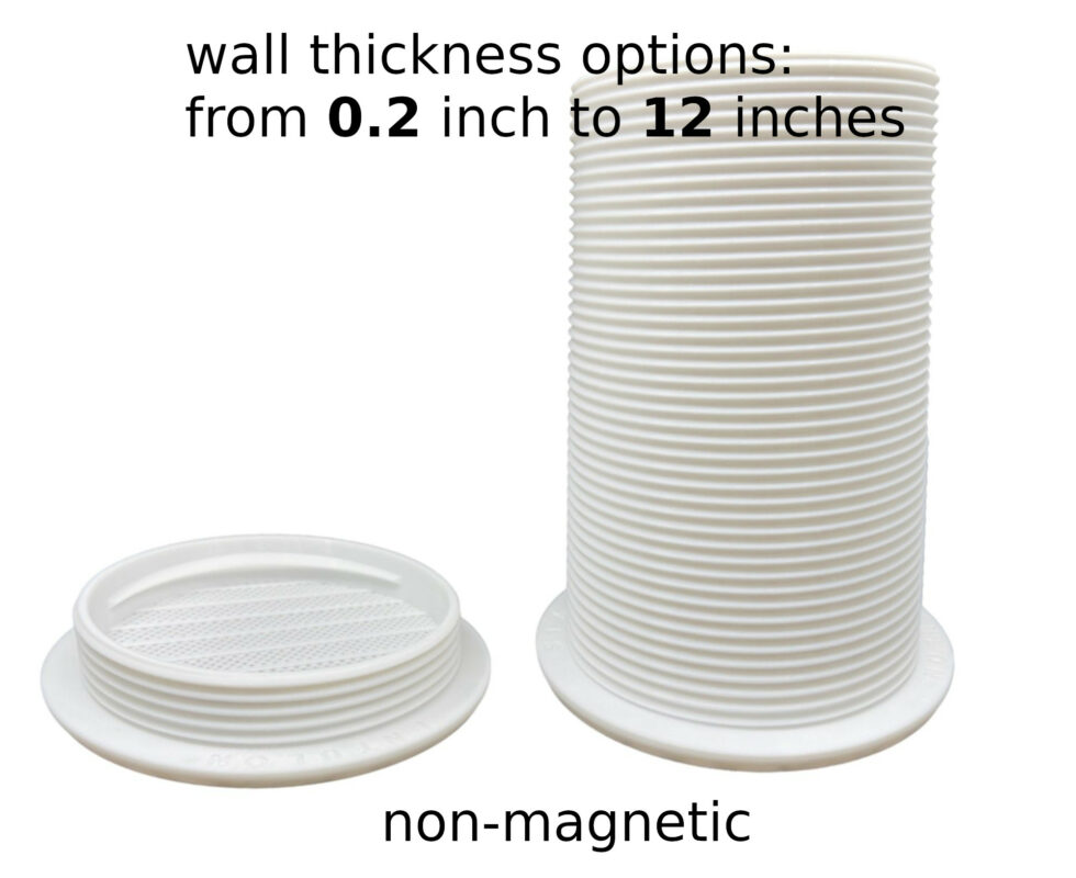 6-EVNH white - wall thickness