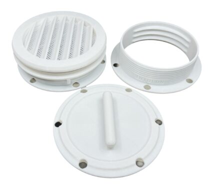 Portable Air Conditioner Vent Kit with Magnetic Tube Attachment For RVs and Houses (Type G) | Through Wall Vent Kit