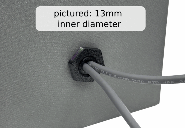 Intulon Grommet Tool Kit for Starlink Ethernet Cable Pass Through, Waterproof with Included Transparent Silicone Caulk, RV and House Wall Cable Management [2-Pack] - Image 10