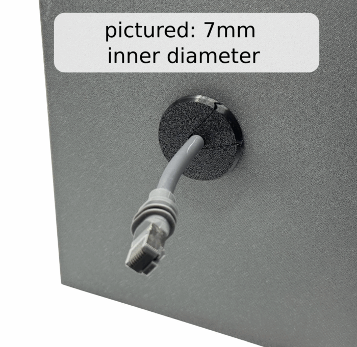 Intulon Grommet Tool Kit for Starlink Ethernet Cable Pass Through, Waterproof with Included Transparent Silicone Caulk, RV and House Wall Cable Management [2-Pack] - Image 9