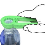 Intulon Water Bottle Opener for Seniors, Arthritis-Friendly Twist Cap Remover, Kitchen Gadget V5