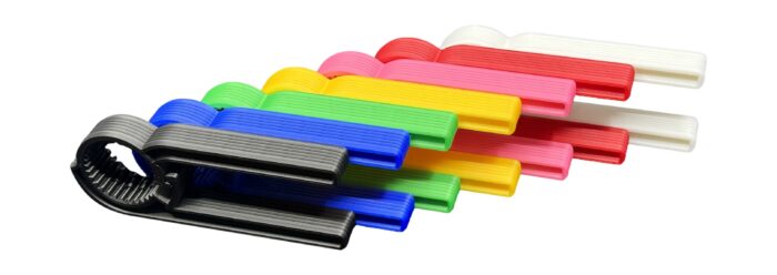 all colors stacked sideways_clipped_rev_1 Intulon Water Bottle Opener for Seniors, Arthritis-Friendly Twist Cap Remover, Kitchen Gadget V5 - Image 6